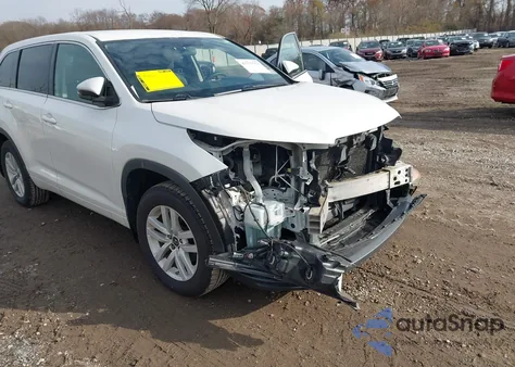 2016 Toyota Highlander Le V6 from USA, damaged, VIN 5TDBKRFHXGS334483